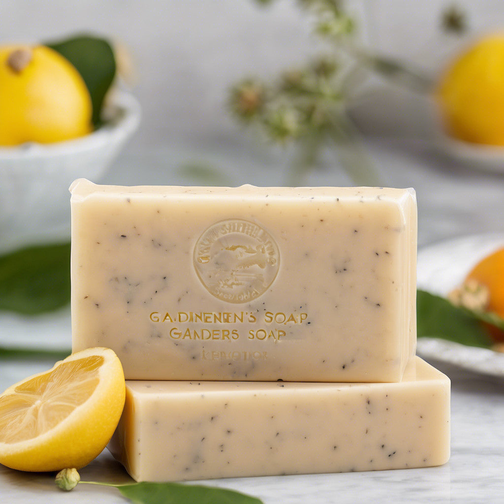 Gardeners Hand Soap Twin Pack Lemon Exfoliating Kernels - Rosetta Creative Boutique